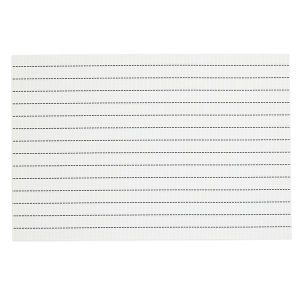 George &amp; Mason - White Woven Pinstripe Placemats - Pack of 4