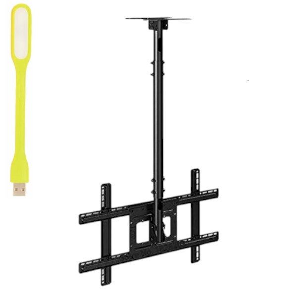 32-75Inch Ceiling TV Bracket + Usb Light