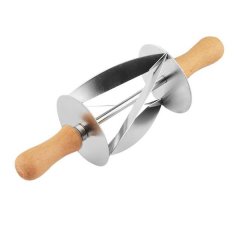 Stainless Steel Rolling Wheel Dough Croissant Cutter Baking Tool