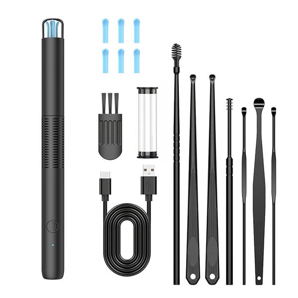 Visual Ear Cleaner with Camera &amp; Ear Wax Removal Tool 10MP HD Otoscope