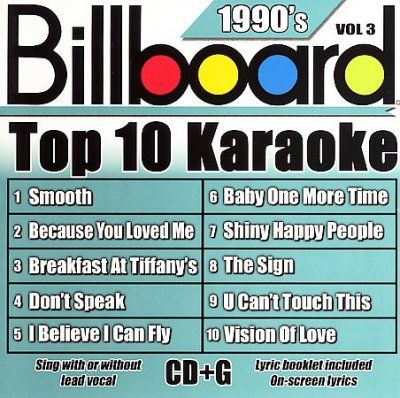 Various - Billboard Top 10 Karaoke 90's Vol 3 (CD)