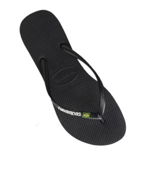Havaianas Slim Brasil Female Flip Flops.