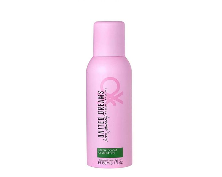 Benetton United Dreams Love Yourself For Her Deo Body Spray 150 ml (Parallel Import)