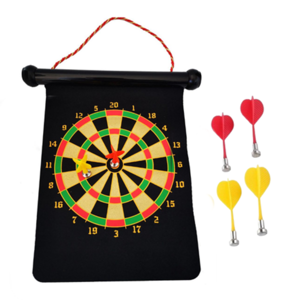 29cm Dual Sided Magnetic Dartboard Game