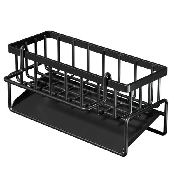 Kitchen Sink Organizer Rack Sponge Holder Metal Sink Sponge Caddy for Wash