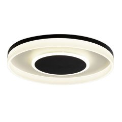 The Lighting Warehouse - Ceiling Light Halo Black Dimmable