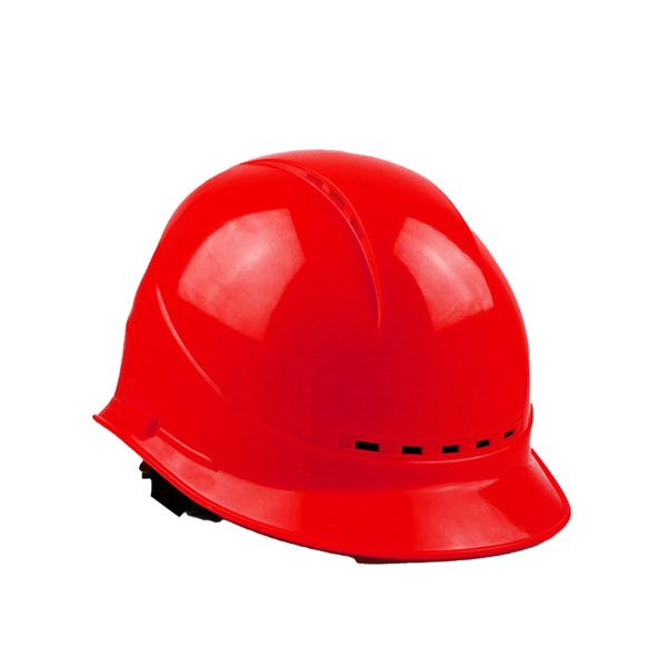 Hard Hat Safety Cap for Construction Site Red Shock Absorbing Liner