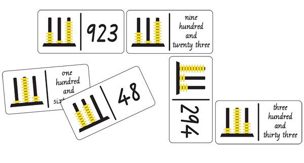 Teachers First Choice Dominoes Abacus Numbers