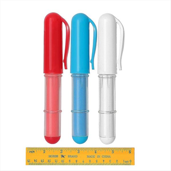 Fabric Chalk Markers For Sewing Quilting Crafting (2Pcs With 1 Ruler)