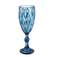24 Pieces Stylish Blue Champagne Glasses For Decor