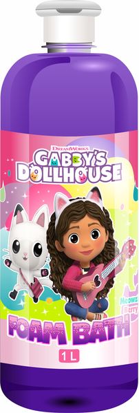 GABBY'S DOLLHOUSE By Dreamworks Official Kids Girls Foaming Bubble Bath 1L