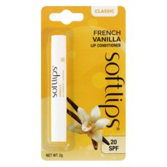 Softlips Classic SPF20 Lip Conditioner French Vanilla 2g