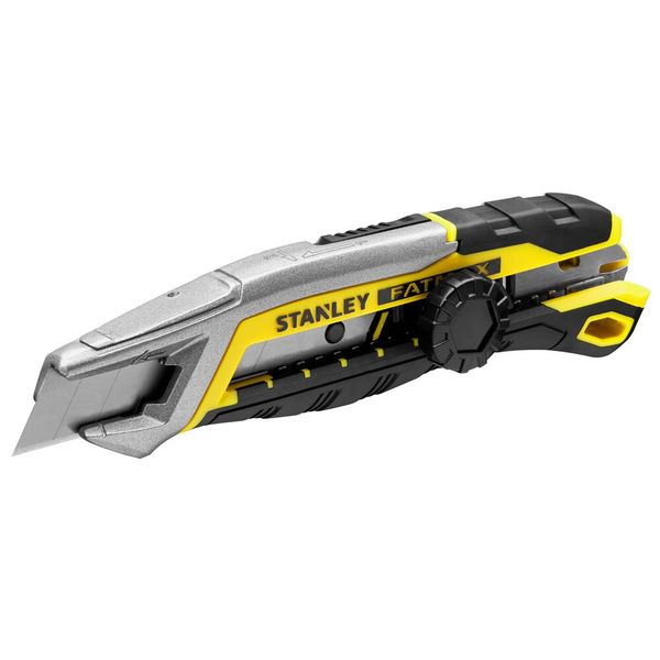Stanley Fatmax 18mm Integrated Snap Knife with Snap Wheel FMHT10592-0