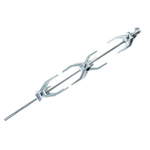 TP Single Stainless Steel Shaft &amp; Prongset - rotisserie