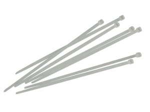 Nexus - Clear Cable Ties - 7.2cm x 40cm - Pack of 20
