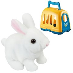 Children's Pet Bunny Rabbit Plush Toy - Toys for Toddlers - Pretend Play