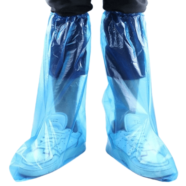 10pcs of rainproof tall boots - essential for rainy days. Suitable for