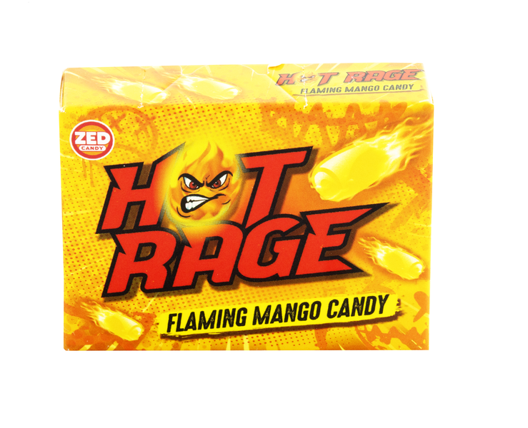 Hot Rage Flaming Mango Candy (12 Pack)