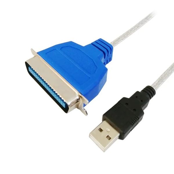 USB 2.0 To IEEE1284 CN36 Parallel Printer Adapter Cable For Printer