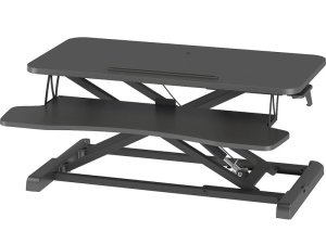 Bontec Dual Tiered Standing Desk Converter Height Adjustable &amp; Ergonomic