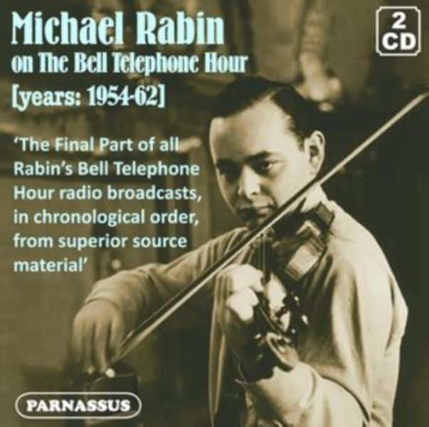 Michael Rabin On the Bell Telephone Hour (Years 1954-62) (CD / Album)