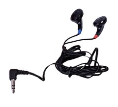 SiRCONY Wired InEar Black Earphones (2 PACK)