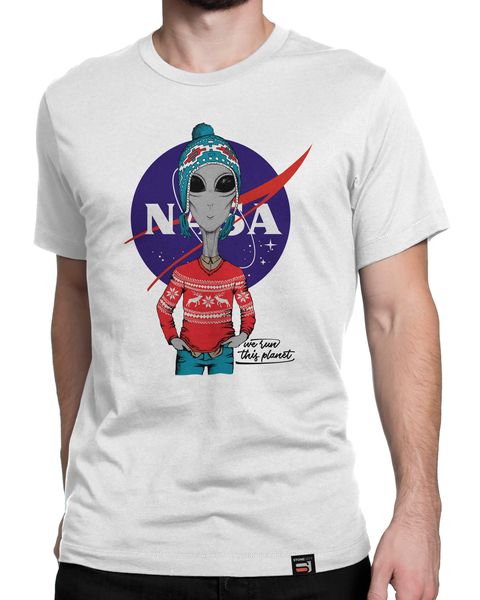 StoneDeff - NASA We Run This Planet T-Shirt