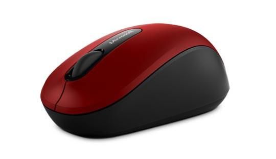 Microsoft Wireless Bluetooth Mobile Mouse 3600 - Red
