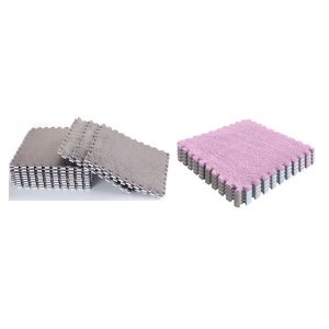 20 Piece Interlocking Soft Living Room Puzzle Mats