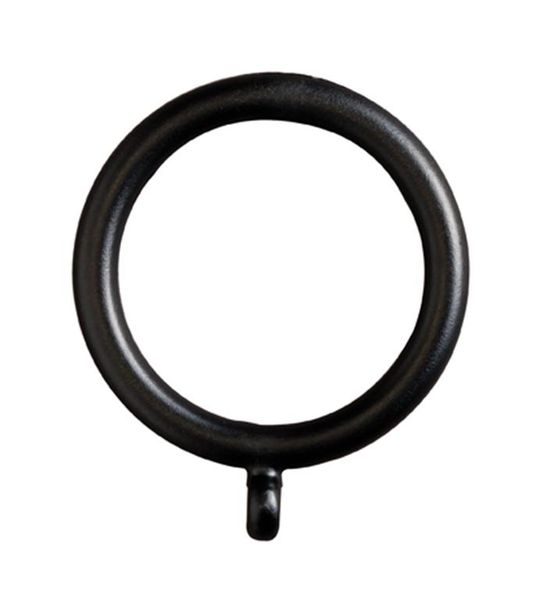 Decor Depot 25mm Curtain Alurod Rings - Black