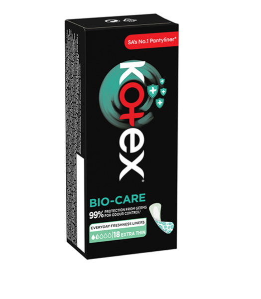 Kotex - Bio-Care Liners 18's x 2