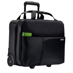 Leitz Complete Smart Traveler Carry-On Trolley Bag - Black