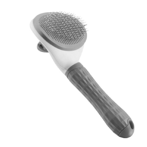Pet Grooming Brush - Grey
