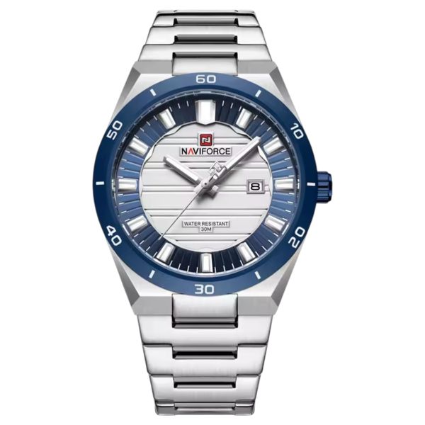Naviforce Steelwave Commander - Silver &amp; Blue