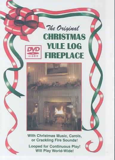 Christmas Yule Log Fireplace - (Region 1 Import DVD)