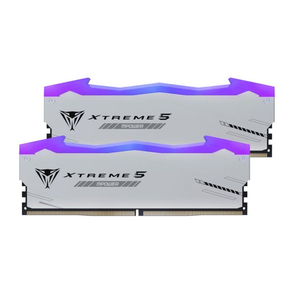 Patriot Viper Xtreme 5 RGB 32GB (2×16 GB) 6000 MT/s CL30 White Memory Kit