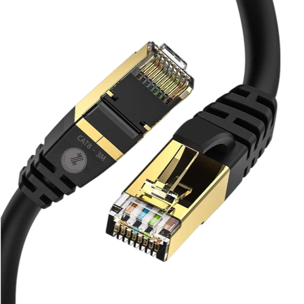 Sinye Tech CAT8 Heavy Duty Network Cable with Gold Plated High Speed - 3M
