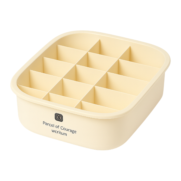Large Style 15-Grid Underwear Storage Box Pack of 4