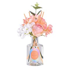 200ml Reed Diffuser Set Scented Sticks Rose Fragrance for Home/Bathroom