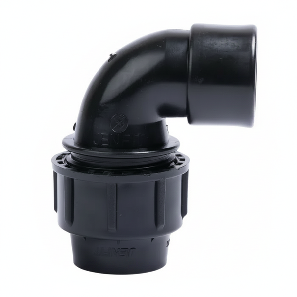 25mm Jenfit Elbow Compression Fitting for HD Polyethylene Pipe