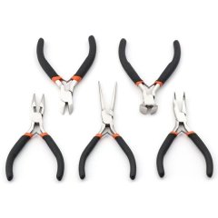 Multi-Purpose 5PCS Hand Tool Pliers Kit Precision Nose Wire Cutting Pliers