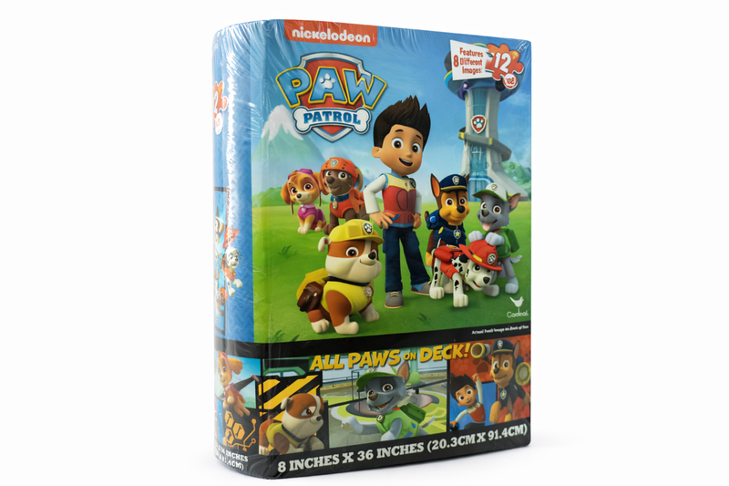Paw Patrol 12-Piece Jigsaw Puzzle Set - All Paws on Deck, Kids Puzzle