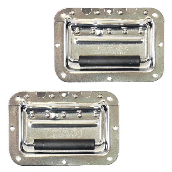 Pair of Spring Loaded Metal Flight Case Handles