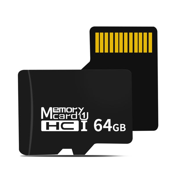 1pc Memory Card 64GB with Card Reader And Adapter, High Speed Micro TF Card