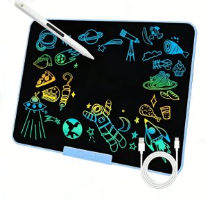 16" LCD Writing Tablet Kid Erasable Elastic Drawing Doodle Board with Pen