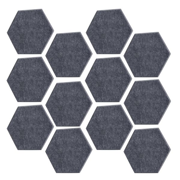 Decor DIY Self-Adhesive Sound Proof Foam Acoustic Panels (30 CM) Set Of 12