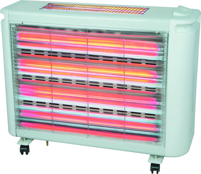 Goldair - 6 Bar Quartz Heater - White