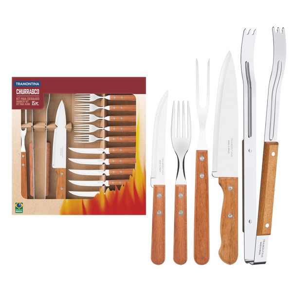 Tramontina 15 Piece Braai Carving Set