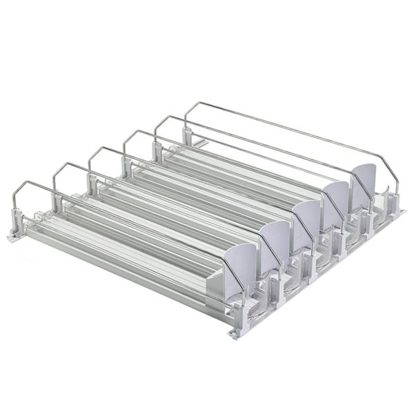 Self Push Fridge Drink Organizer Automatic Can Dispenser for Refrigerator