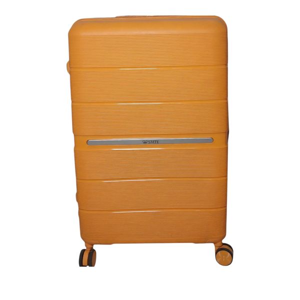 SMTE 23 Inch Unbreakable Hardshell Suitcase - Orange Travel Luggage